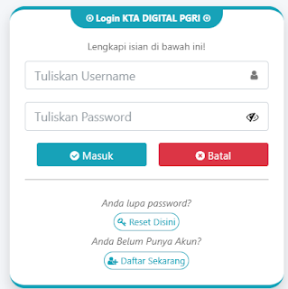 Register PGRI Brebes - Persatuan Guru Republik Indonesia Cabang Brebes